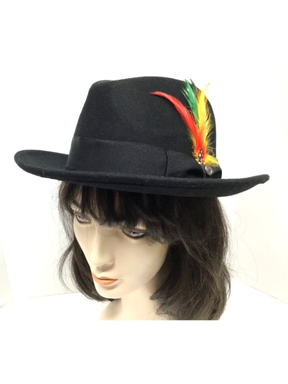 Jaxon 2XL Black Wool Fedora Hat